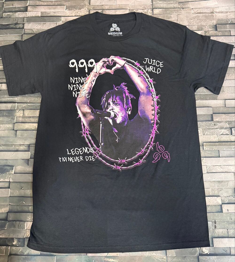 JUICE WORLD LEGENDS NEVER DIE BAND TEE